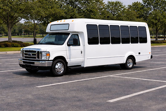 20-passenger minibus available for charter in Palm Bay, FL
